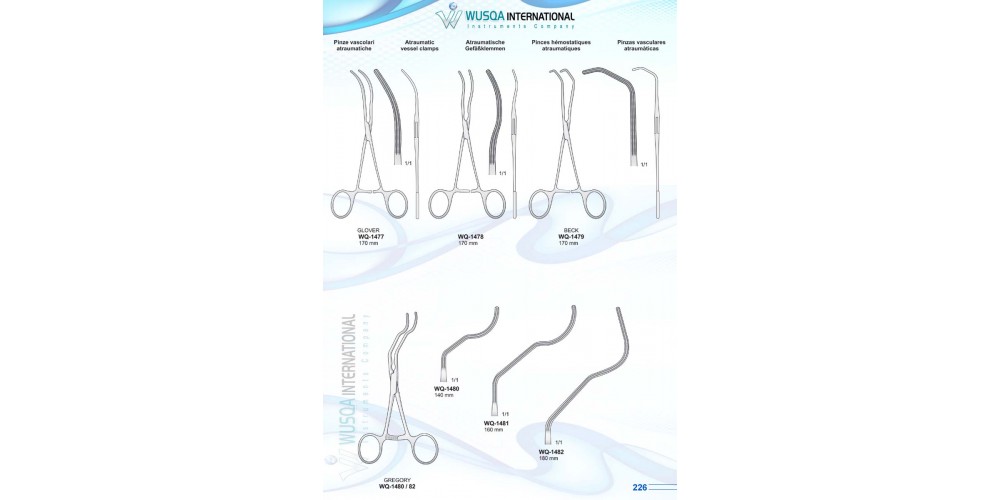 Atraumatic Vessel Clamps